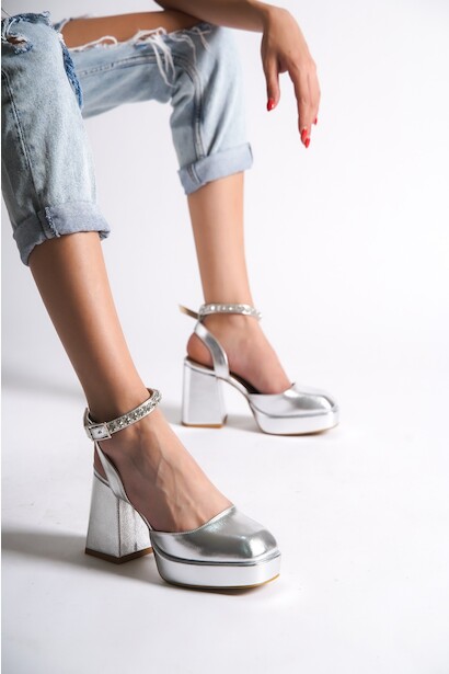 Kadın Alçak Platform Kalın Topuklu Ayakkabı Alice 