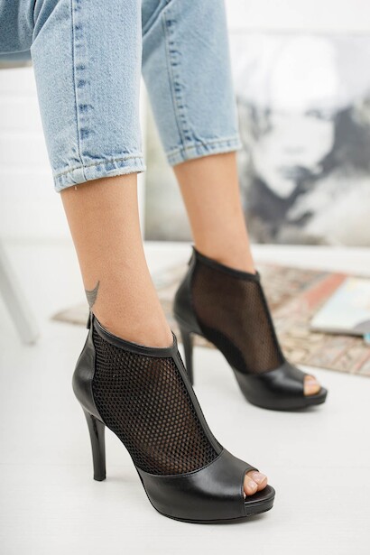 Kadın İnce Topuklu Alçak Platform Ayakkabı Coleen 