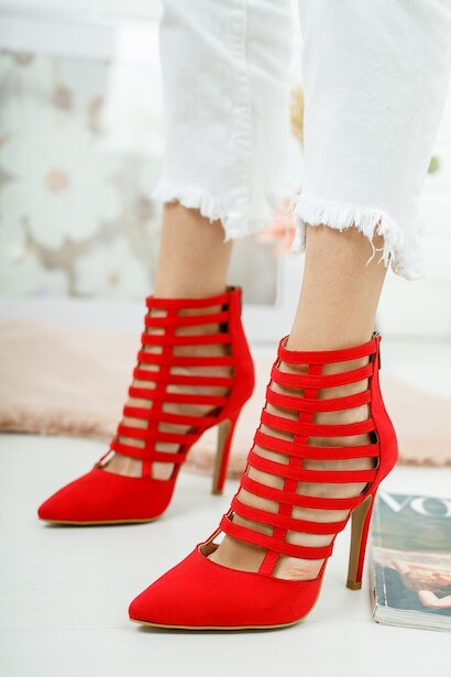 Kadın İnce Topuklu Özel Tasarım Ayakkabı Edgar 