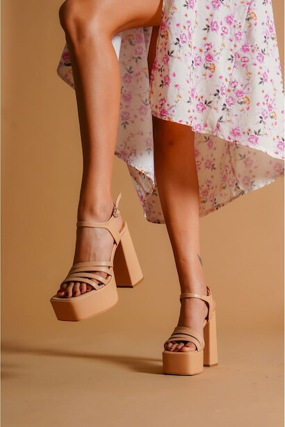 Kadın Biyeli Tasarım Platform Ayakkabı Jewel 