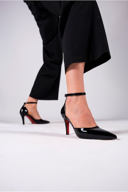 Kadın İnce Topuklu Baretli Ayakkabı Stiletto Olivia