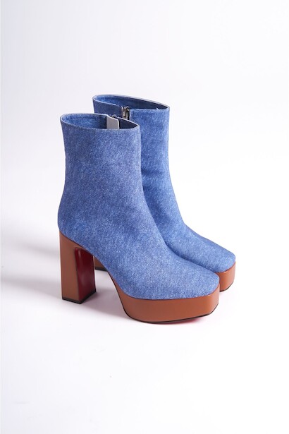 Kadın Platform Topuklu Bot Vito 