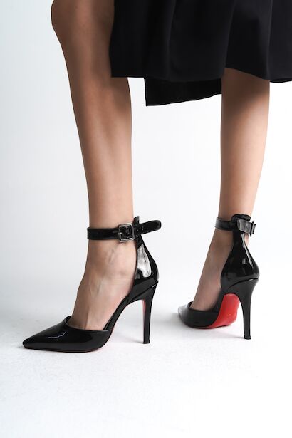 Kadın Sivri Burun İnce Topuklu Ayakkabı Sage 