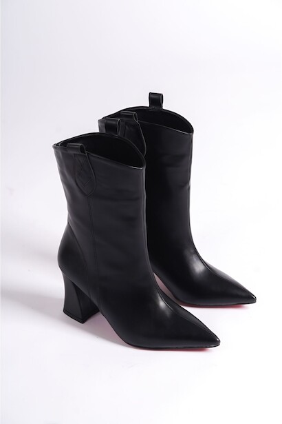 Kadın Sivri Burun Kovbot Bot Berry 