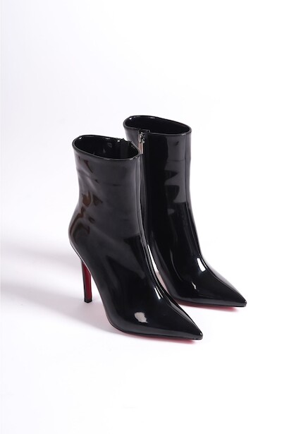 Kadın Sivri Burun Topuklu Bot Togi 