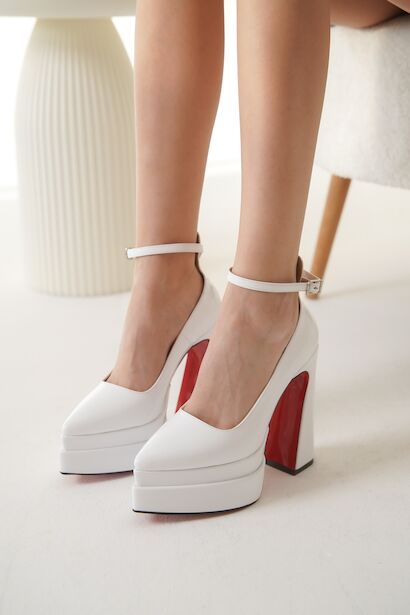 Çift Platform Özel Tasarım Kadın Ayakkabı Rigels