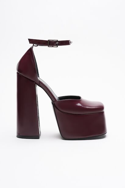 Kadın Yüksek Platform Kalın Topuklu Ayakkabı Firona 
