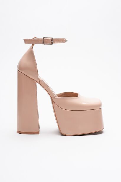 Kadın Yüksek Platform Kalın Topuklu Ayakkabı Firona 