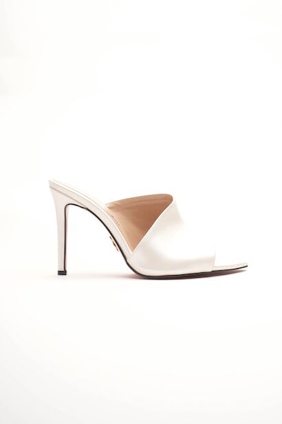 Kadın Tasarım İnce Topuklu Terlik Carolina  Sedef 