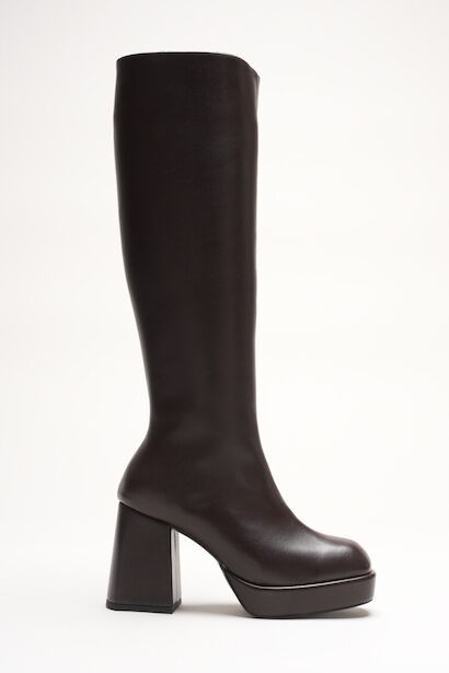 Kadın Kalın Topuk Platform Çizme Ulrika 