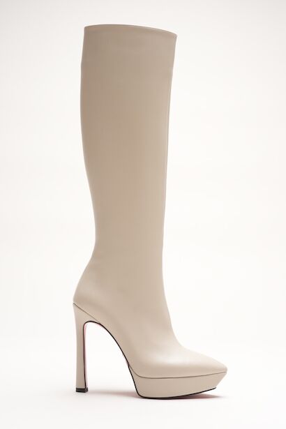 Kadın Tasarım Platform Yüksek Topuklu Çizme Carcie 