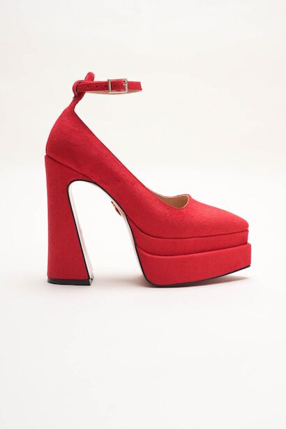 Çift Platform Özel Tasarım Kadın Ayakkabı Rigels 