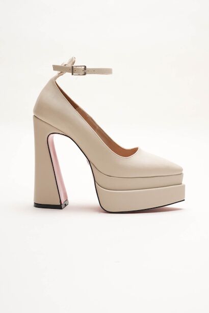 Çift Platform Özel Tasarım Kadın Ayakkabı Rigels 