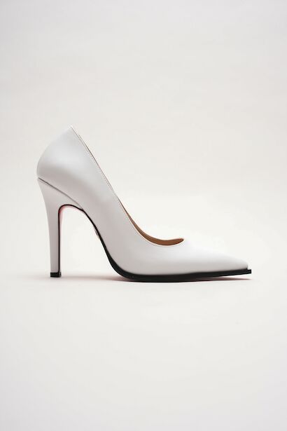 Stiletto Topuklu Ayakkabı Sivri Burun Klasik Abiye Kadın Ayakkabısı Tokyo 