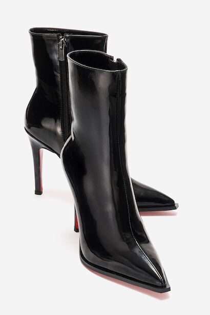 Kadın Tasarım Taban Bilek Boy İnce Topuklu Bot Yanni 